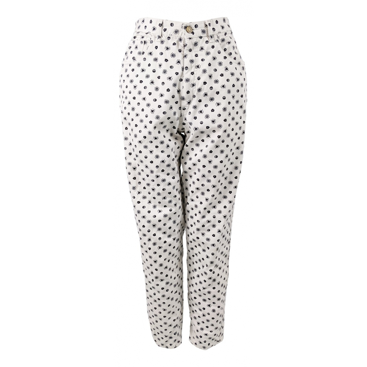 White denim - jeans jeans Moschino 